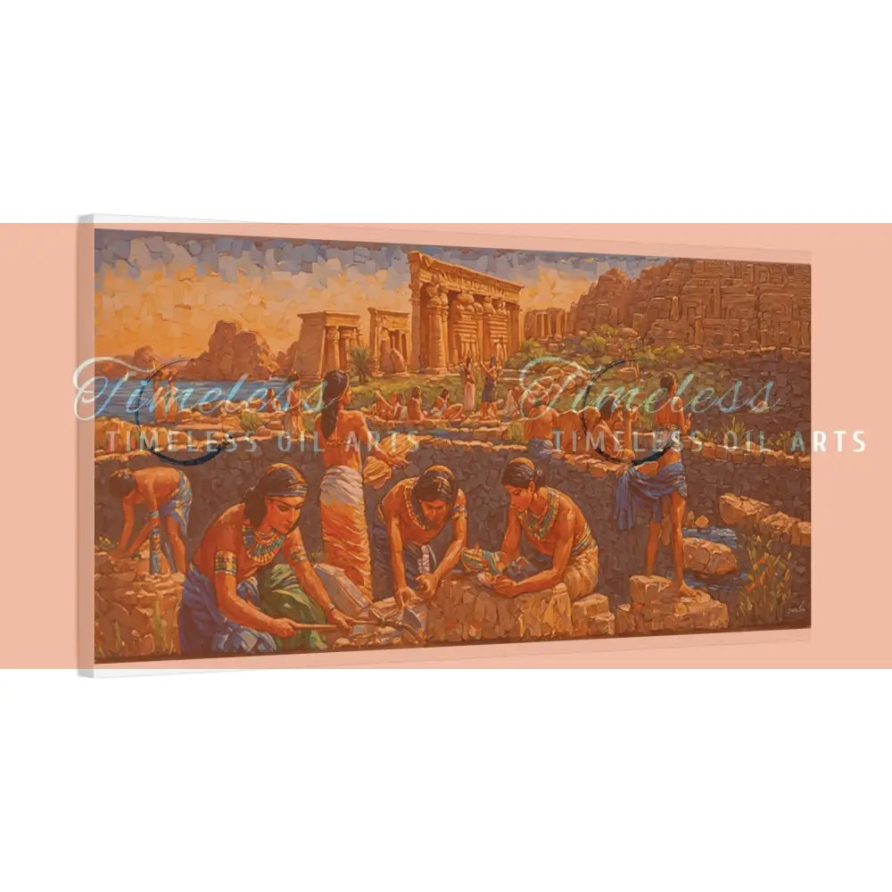 Canvas Print - Lost in History of Egypt Canvas