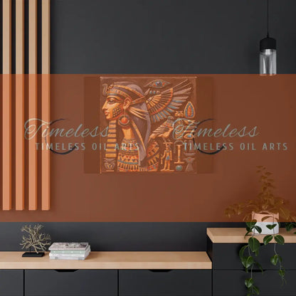 Canvas Print - Mural of the Life of the Pharaohs Canvas