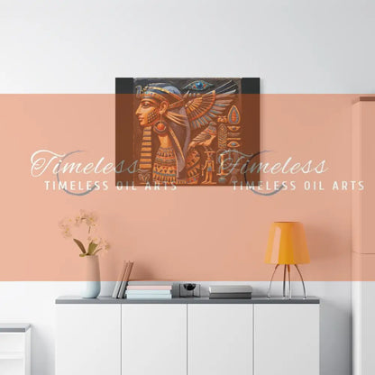 Canvas Print - Mural of the Life of the Pharaohs Canvas