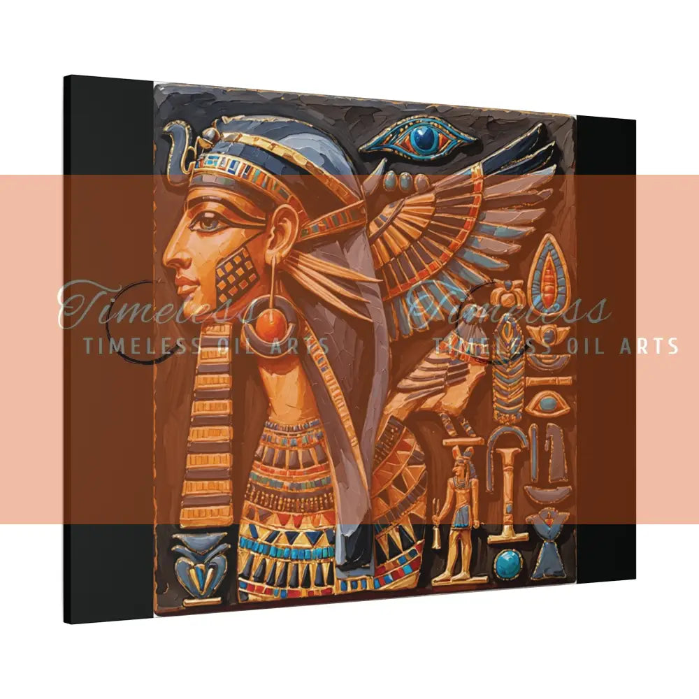 Canvas Print - Mural of the Life of the Pharaohs Canvas