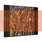 Canvas Print - Mural of the Life of the Pharaohs 40’’ x 30’’ (Horizontal) / 1.25’’ Canvas