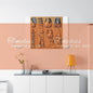 Canvas Print - Mural of the Life of the Pharaohs 48’’ x 36’’ (Horizontal) / 1.25’’ Canvas