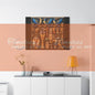 Canvas Print - Mural of the Life of the Pharaohs 48’’ x 36’’ (Horizontal) / 1.25’’ Canvas