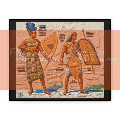 Canvas Print - Pharaoh Power of Egyp 10’’ x 8’’ (Horizontal) / 1.25’’ Canvas