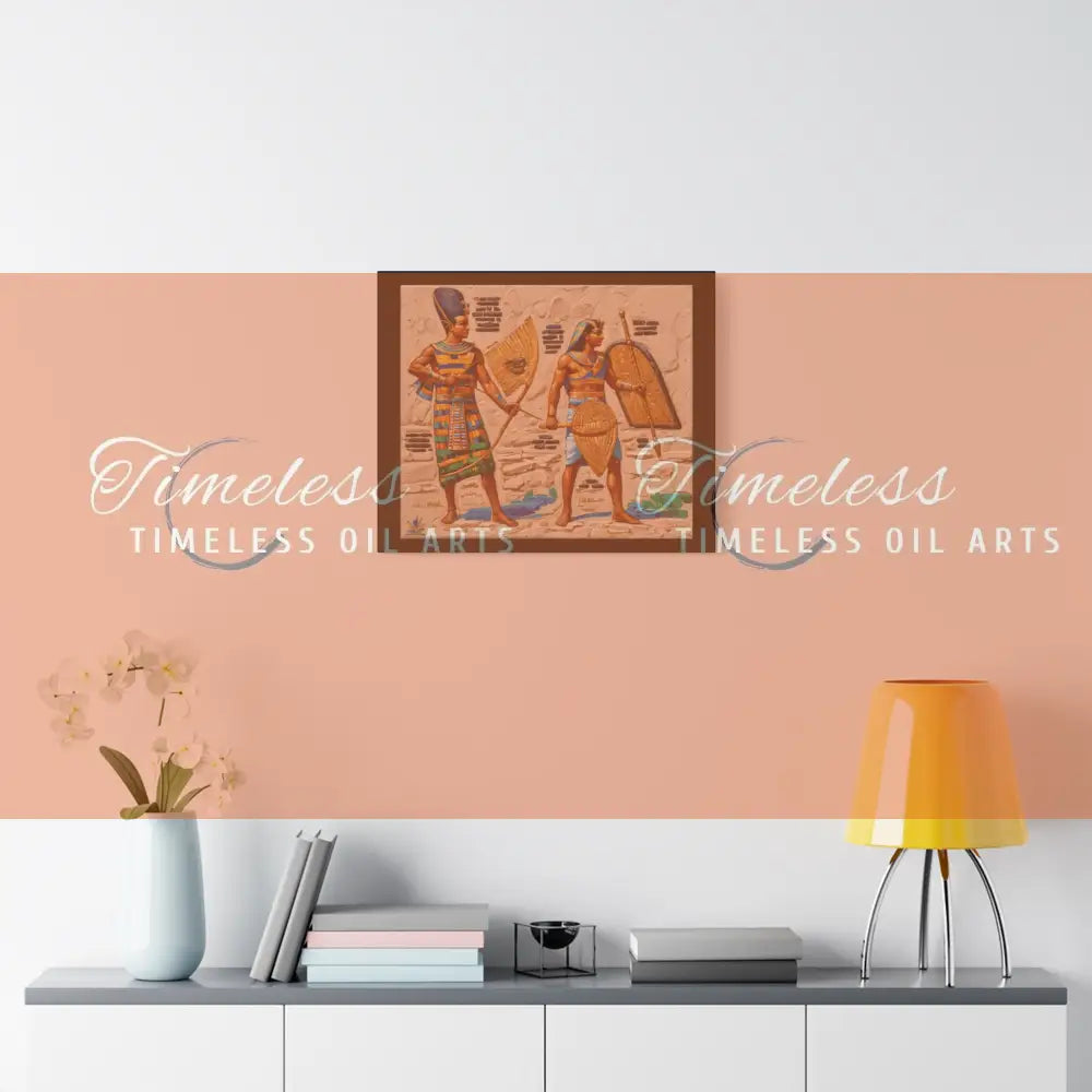 Canvas Print - Pharaoh Power of Egyp Canvas