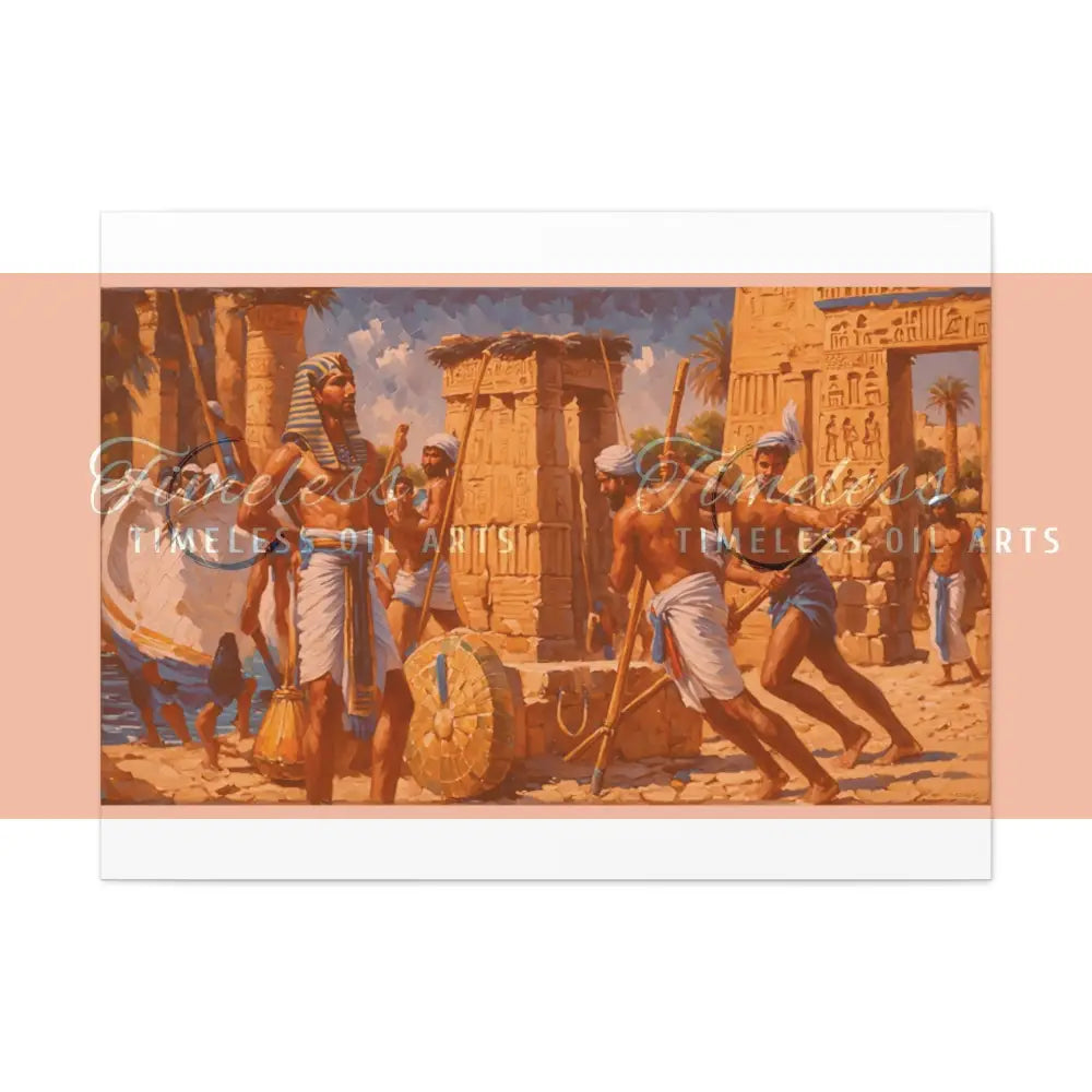 Canvas Print - Pharaoh Power of Egypt Canvas