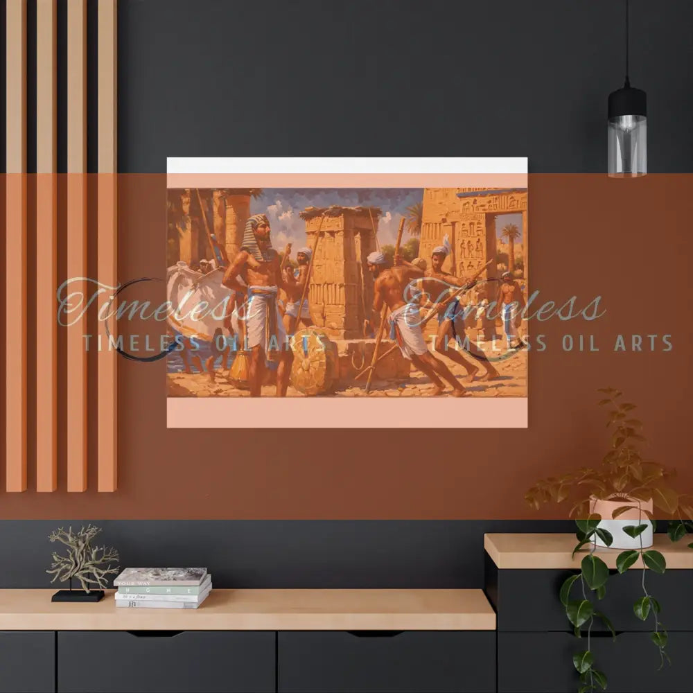 Canvas Print - Pharaoh Power of Egypt Canvas