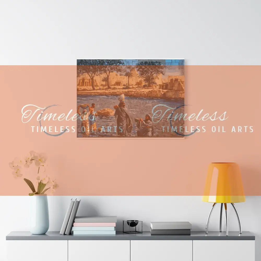 Canvas Print - Pharaoh Power of Egypt Canvas