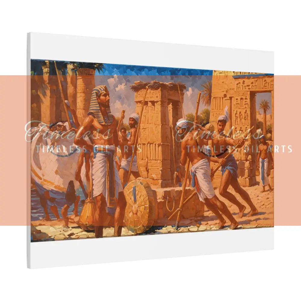 Canvas Print - Pharaoh Power of Egypt Canvas