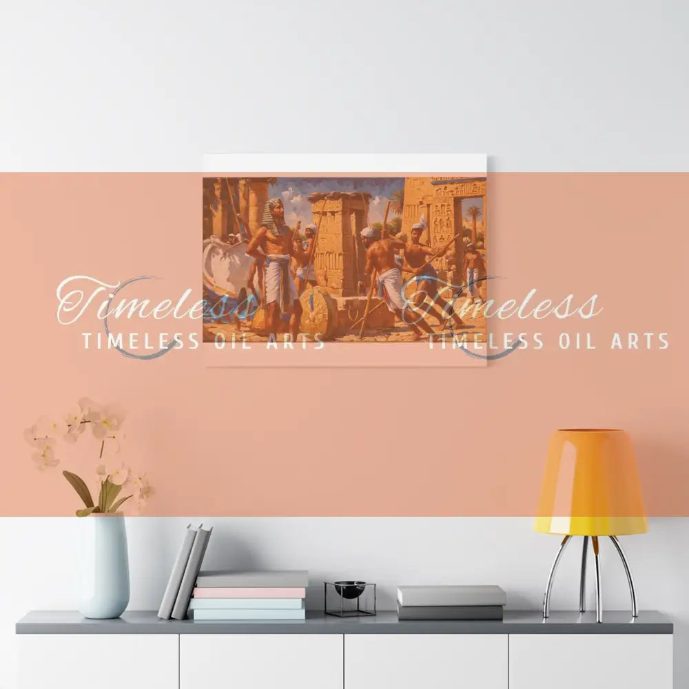 Canvas Print - Pharaoh Power of Egypt Canvas