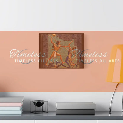 Canvas Print - Pharaoh Power of Egyptian Canvas