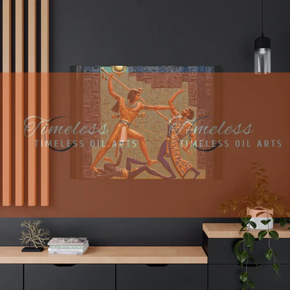 Canvas Print - Pharaoh Power of Egyptian Canvas