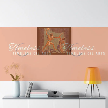 Canvas Print - Pharaoh Power of Egyptian Canvas