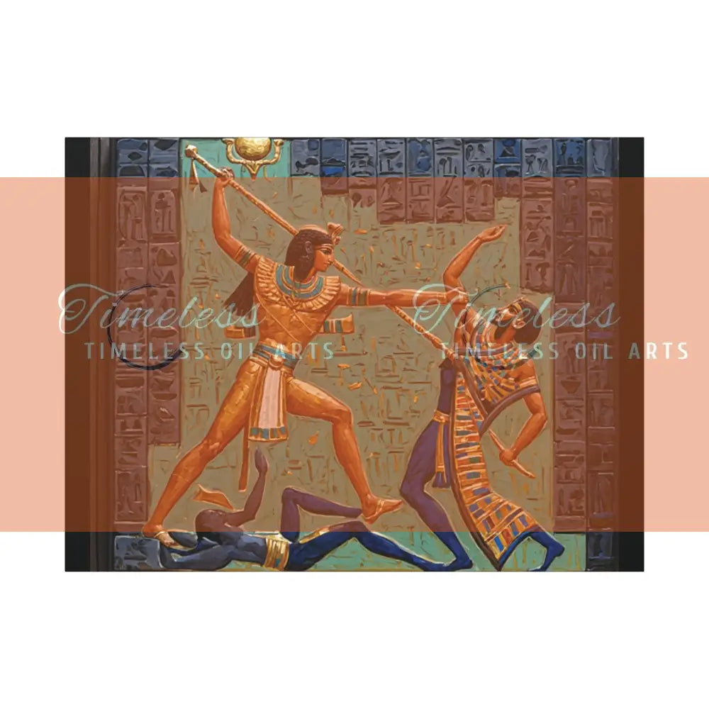 Canvas Print - Pharaoh Power of Egyptian Canvas