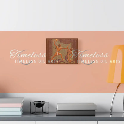 Canvas Print - Pharaoh Power of Egyptian Canvas