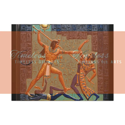 Canvas Print - Pharaoh Power of Egyptian Canvas