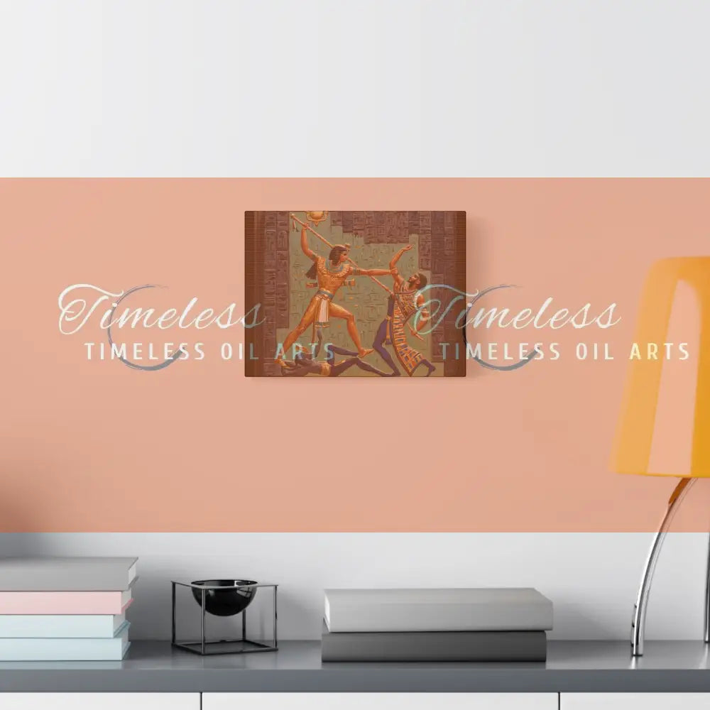 Canvas Print - Pharaoh Power of Egyptian Canvas