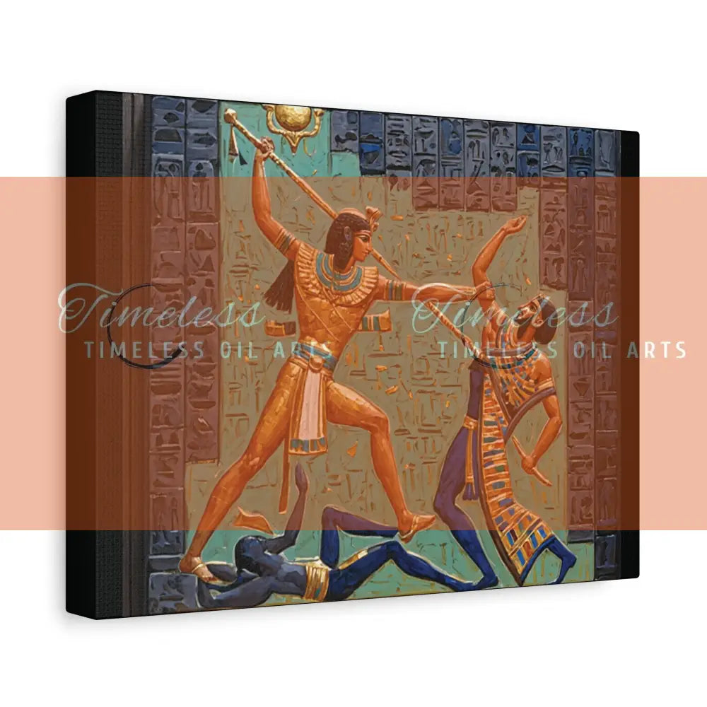 Canvas Print - Pharaoh Power of Egyptian Canvas