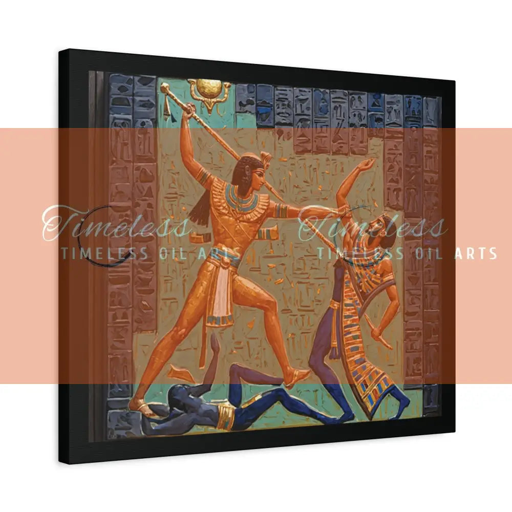 Canvas Print - Pharaoh Power of Egyptian Canvas