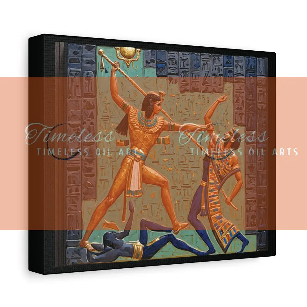 Canvas Print - Pharaoh Power of Egyptian Canvas