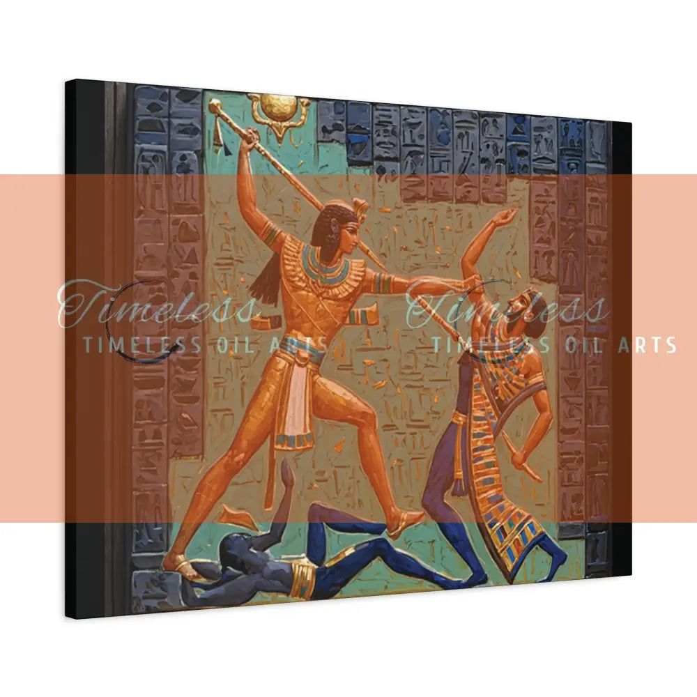 Canvas Print - Pharaoh Power of Egyptian Canvas