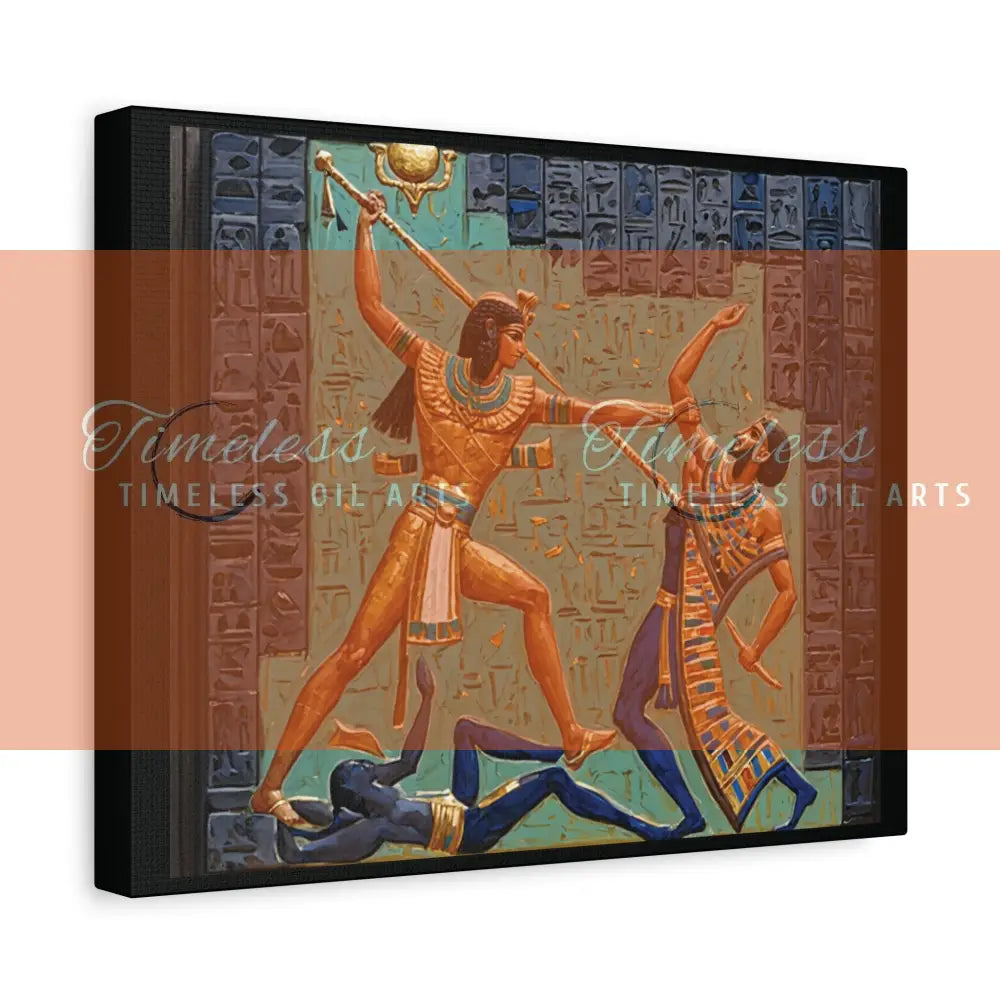 Canvas Print - Pharaoh Power of Egyptian Canvas