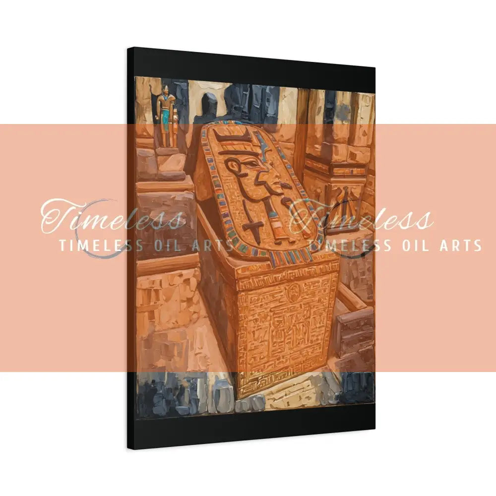 Canvas Print - Pharaoh’s Coffin of Egypt Canvas