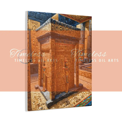 Canvas Print - Pharaoh’s Coffin of Egypt 24’’ x 30’’ (Vertical) / 1.25’’ Canvas