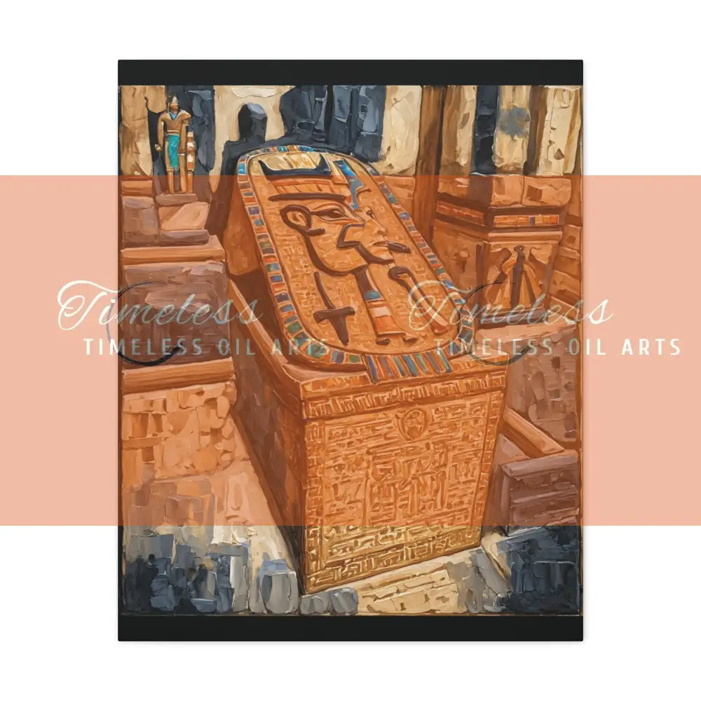 Canvas Print - Pharaoh’s Coffin of Egypt Canvas