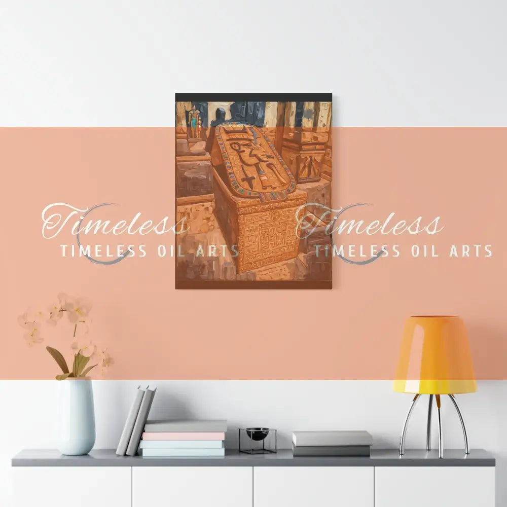 Canvas Print - Pharaoh’s Coffin of Egypt Canvas