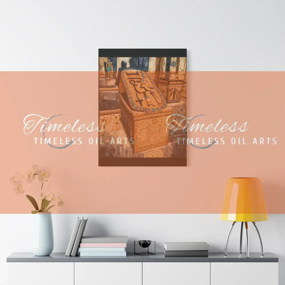 Canvas Print - Pharaoh’s Coffin of Egypt Canvas