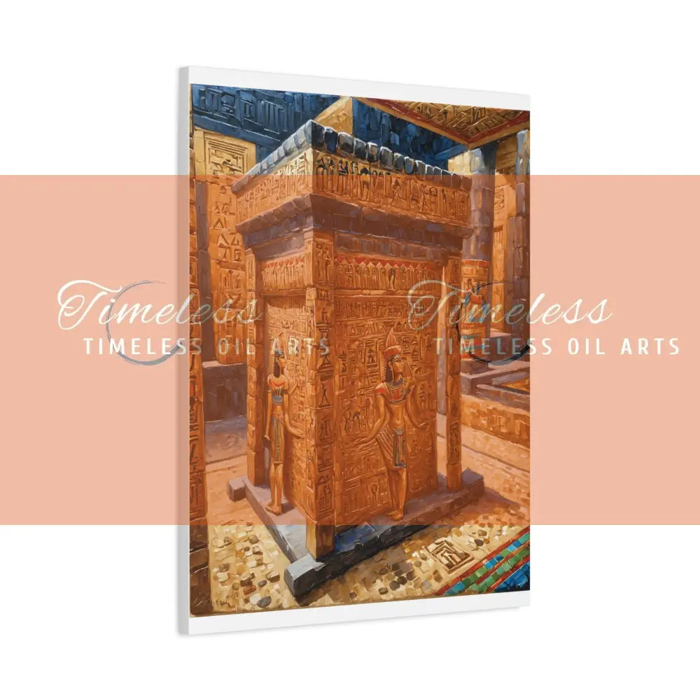 Canvas Print - Pharaoh’s Coffin of Egypt Canvas