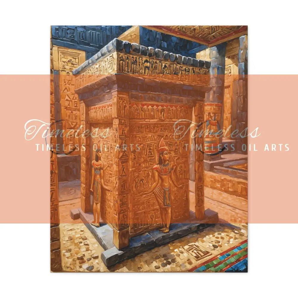 Canvas Print - Pharaoh’s Coffin of Egypt Canvas