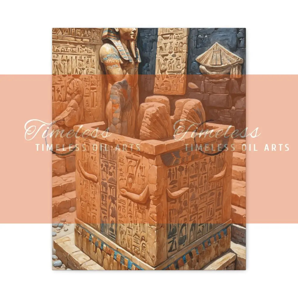 Canvas Print - Pharaoh’s Echo 16’’ x 20’’ (Vertical) / 1.25’’ Canvas