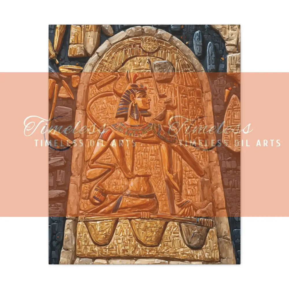 Canvas Print - Pharaoh’s Shield and Ancient Weapons Canvas