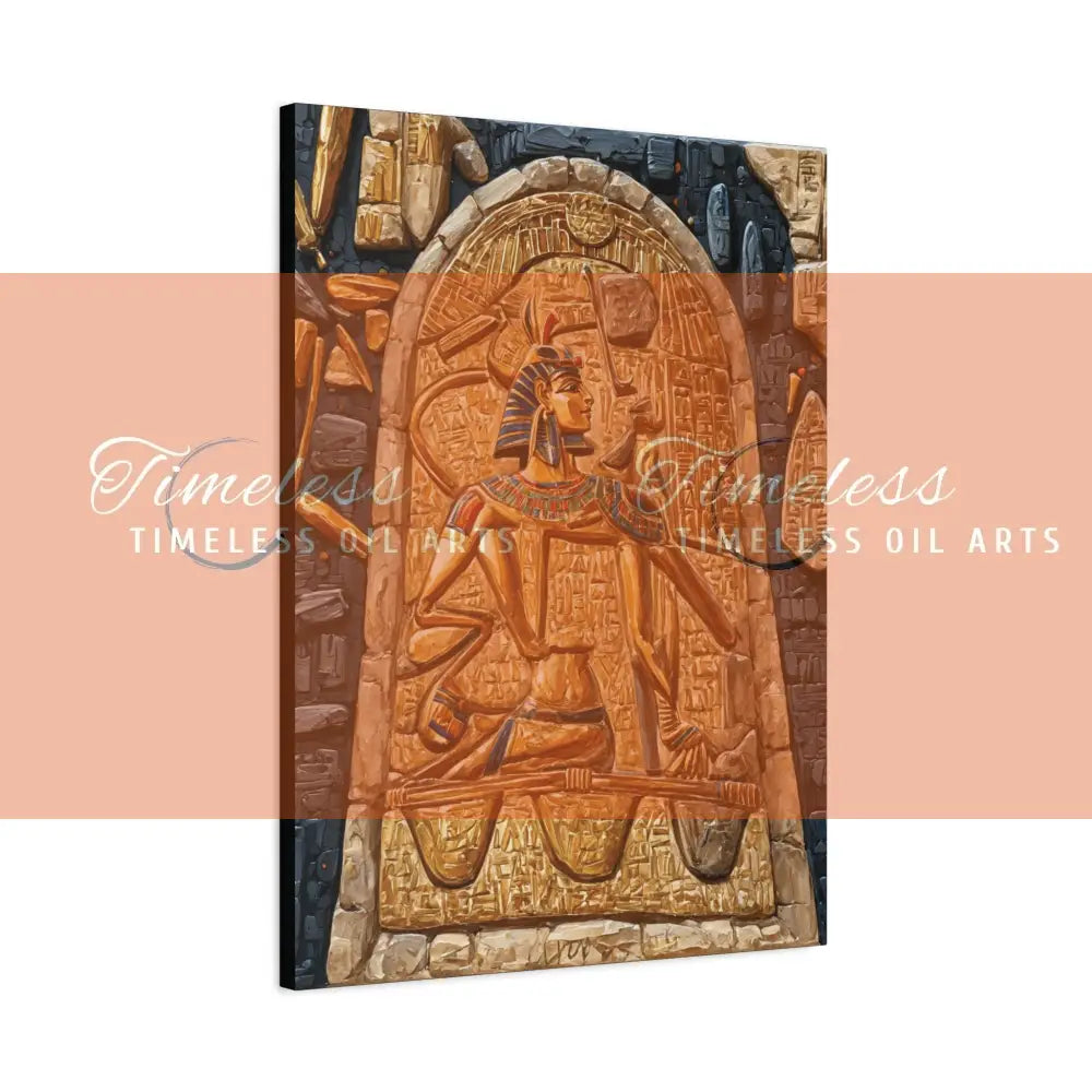 Canvas Print - Pharaoh’s Shield and Ancient Weapons Canvas