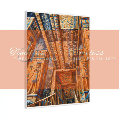 Canvas Print - Serapeum of Saqqara Egypt 24’’ x 30’’ (Vertical) / 1.25’’ Canvas