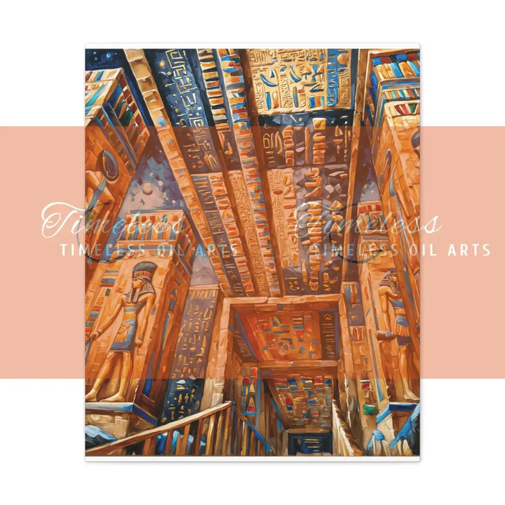 Canvas Print - Serapeum of Saqqara Egypt Canvas