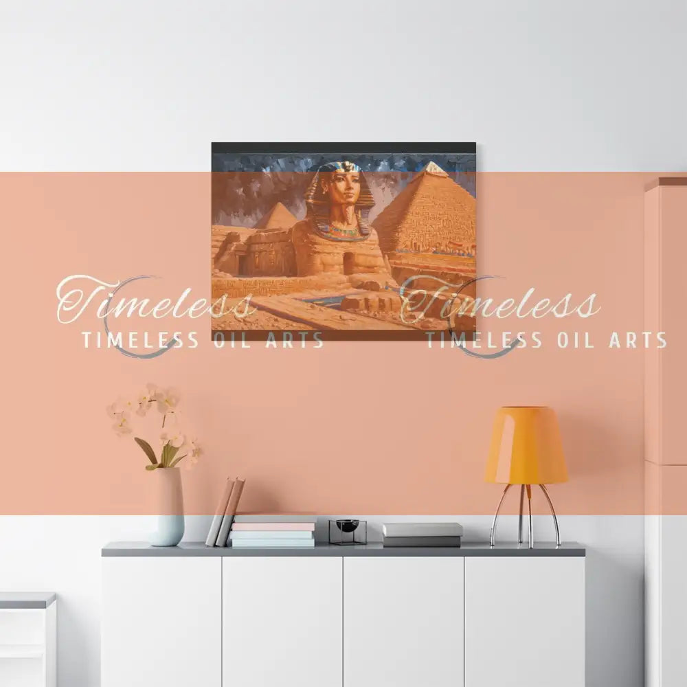 Canvas Print - Sphinx Secrets 40’’ x 30’’ (Horizontal) / 1.25’’ Canvas