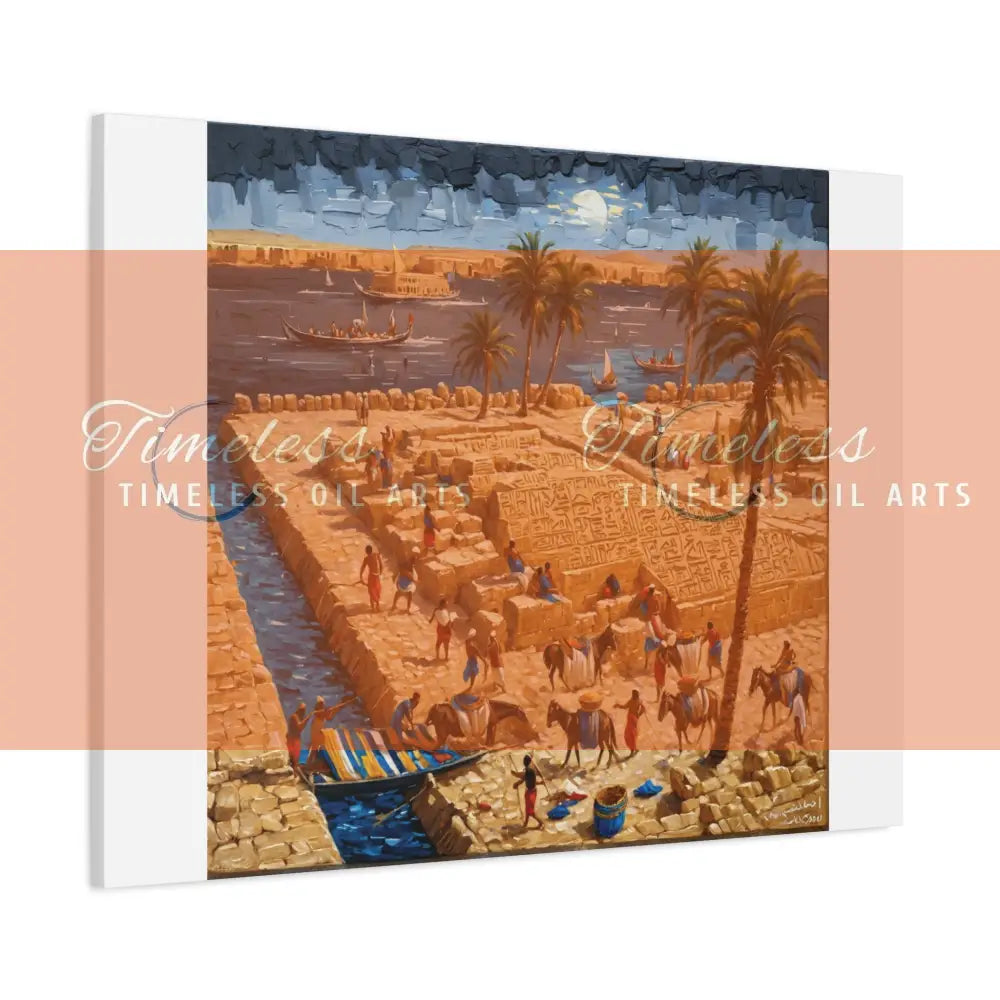 Canvas Print - Sphinx Secrets of the Nile Egypt Canvas