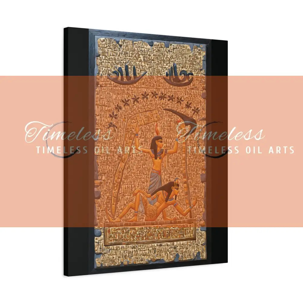 Canvas Print - Symbols of Life for the Ancient Egyptians 24’’ x 30’’ (Vertical) / 1.25’’ Canvas