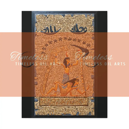 Canvas Print - Symbols of Life for the Ancient Egyptians Canvas