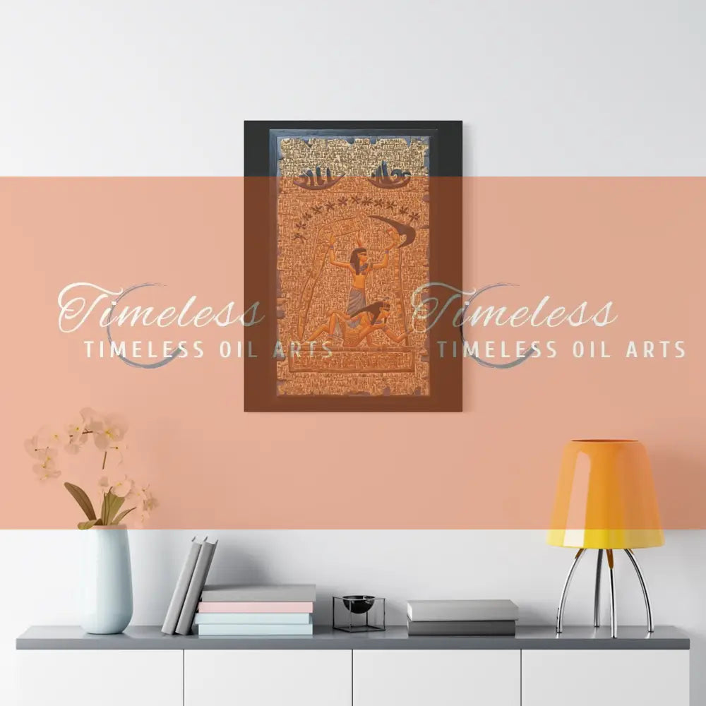 Canvas Print - Symbols of Life for the Ancient Egyptians Canvas