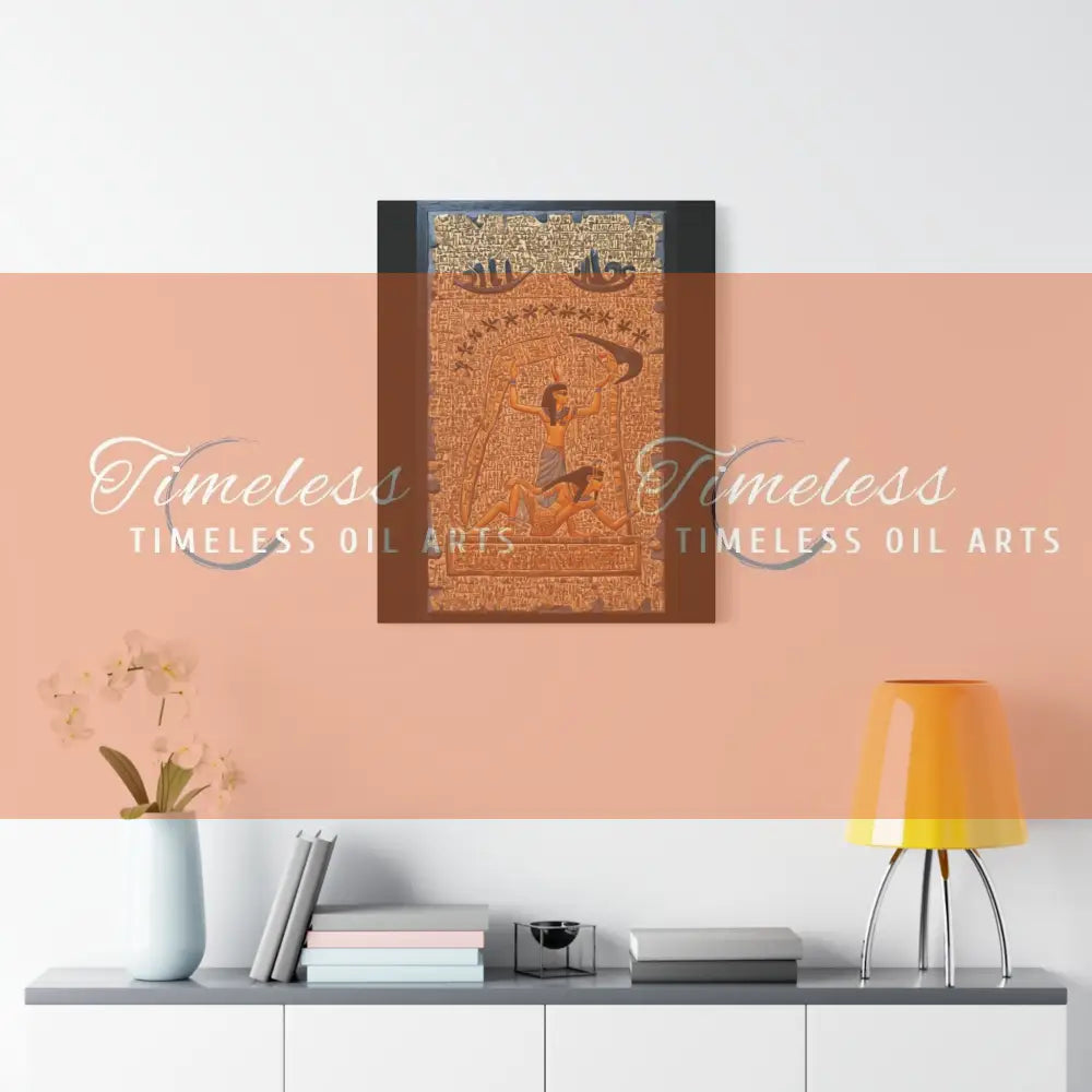 Canvas Print - Symbols of Life for the Ancient Egyptians Canvas