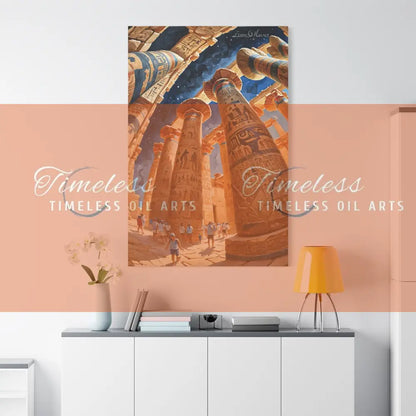 Canvas Print - Temples Building Canvas