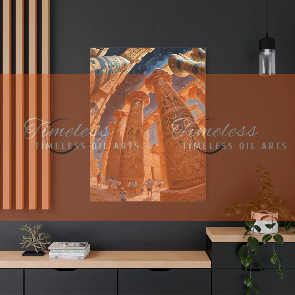 Canvas Print - Temples Building Canvas