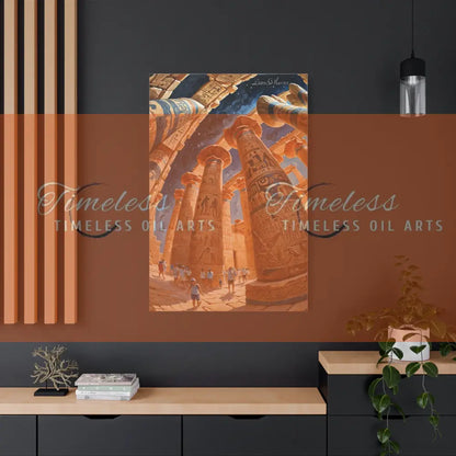 Canvas Print - Temples Building Canvas