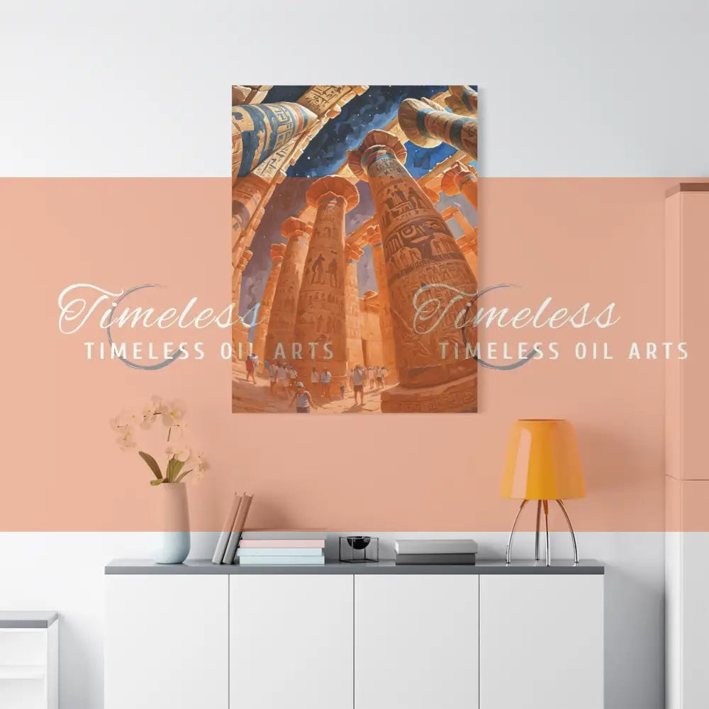 Canvas Print - Temples Building Canvas