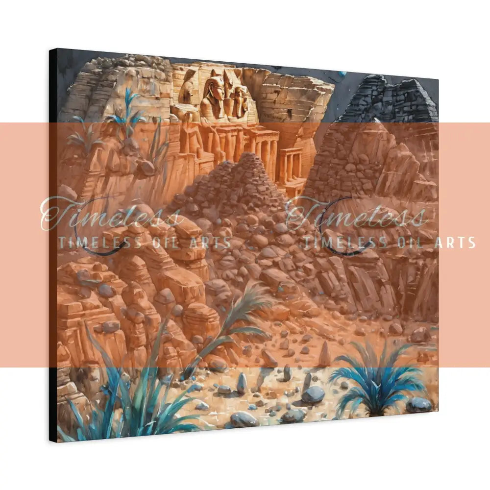 Canvas Print - Temples Building Egypt Canvas