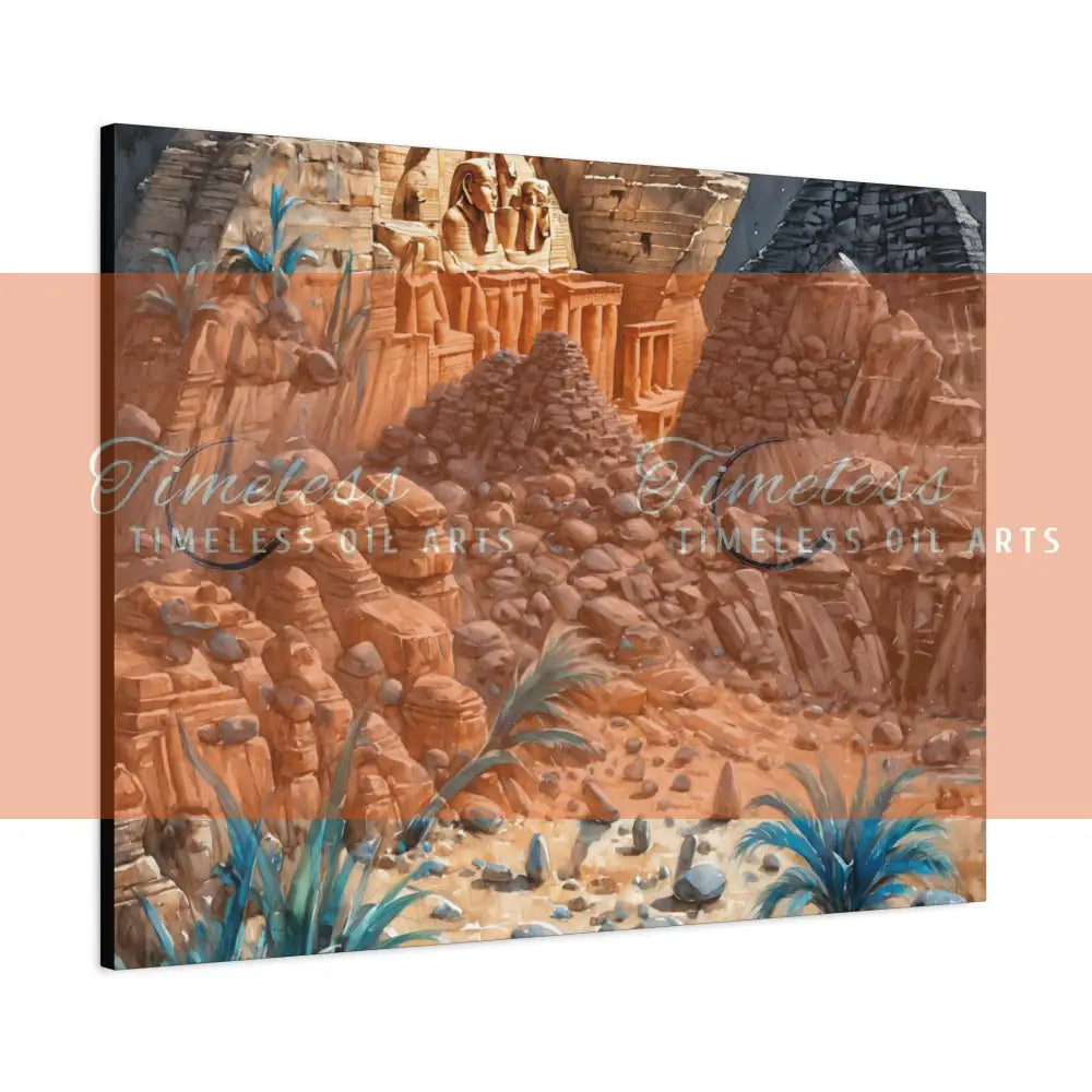 Canvas Print - Temples Building Egypt Canvas